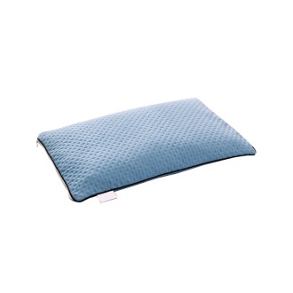 Thick Quilted Pillowcase with Buckwheat Hull Pillow Core