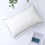 Thick Quilted Pillowcase with Buckwheat Hull Pillow Core