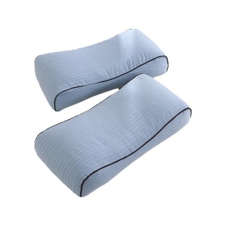 Quilted Thick Pillowcase Buckwheat Hull Contour Pillow