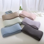 Quilted Thick Pillowcase Buckwheat Hull Contour Pillow