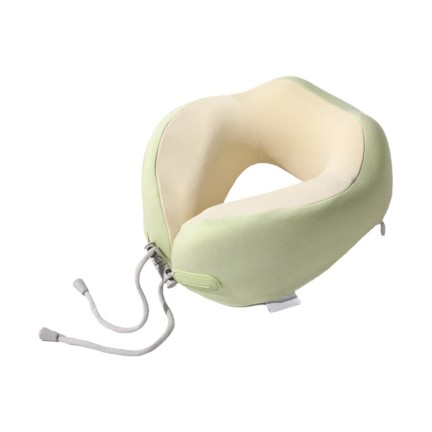Memory Foam Travel Neck Pillow with Storage Case